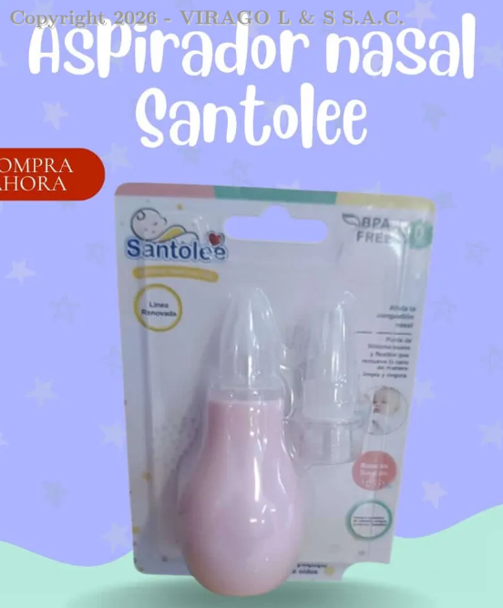ASPIRADOR NASAL SANTOLEE