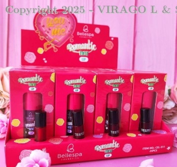 TINTA LABIAL ROMANTIC LIP BELLESPA