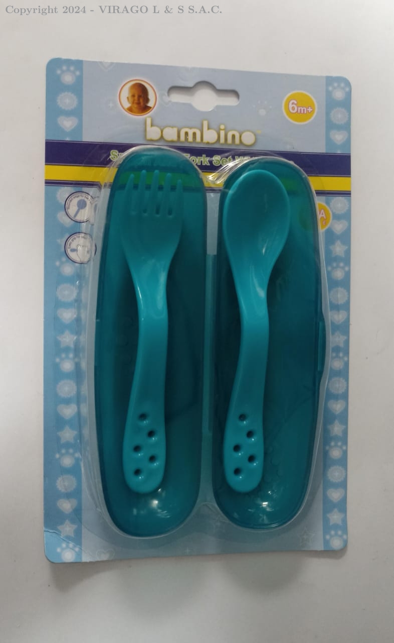 SET CUBIERTOS BAMBINO