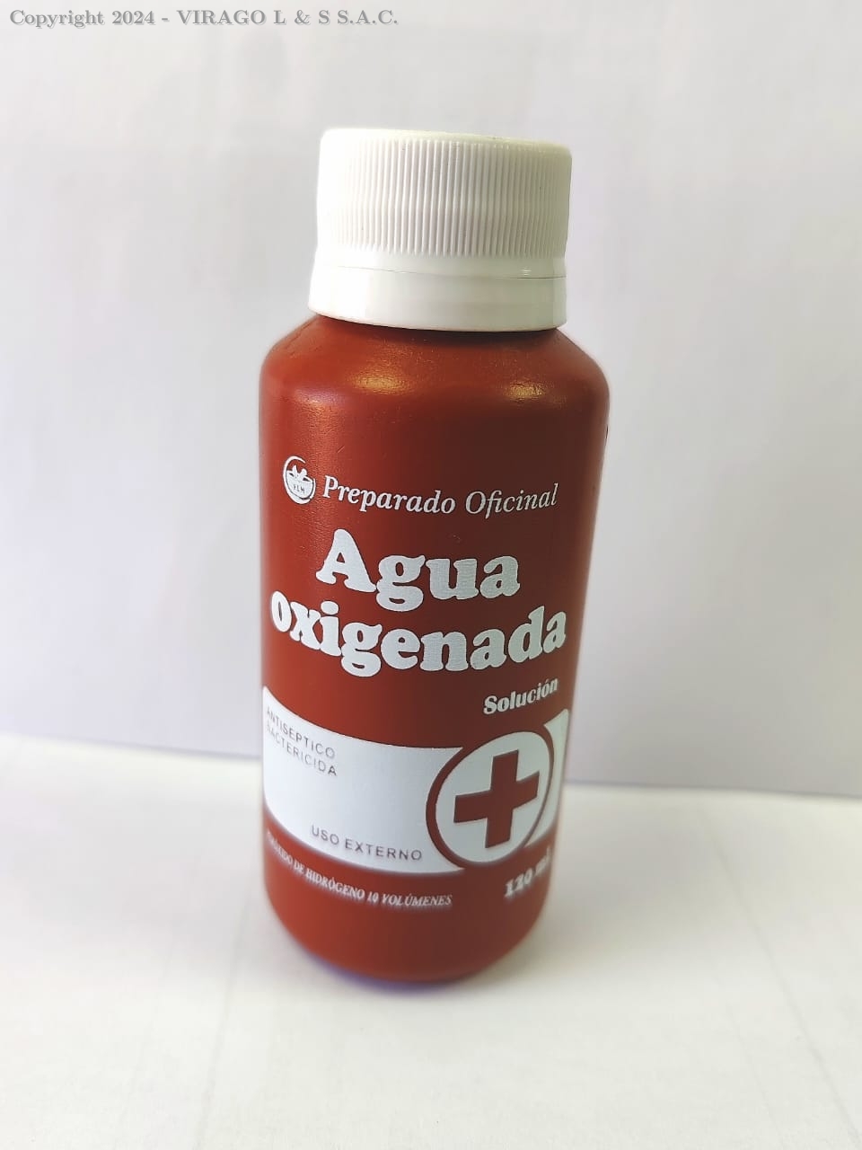 (PACK X 6 UN) AGUA OXIGENADA IMF 120ML