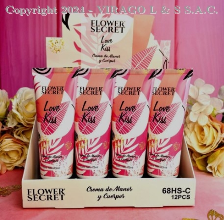 CREMA DE MANOS Y CUERPO FLOWER X75ML