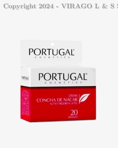 CONCHA DE NACAR PORTUGAL 10 G C/20 UN.