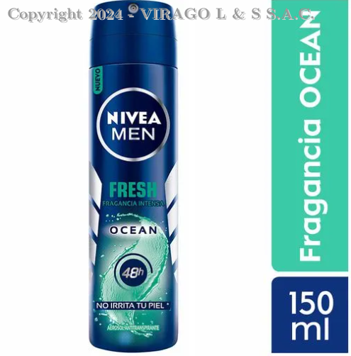 NIVEA DEO SPRAY SPRAY MEN FRESH OCEAN 150ML