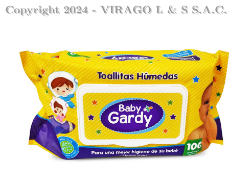 PAÑITO H. BABY GARDY X 100 UND