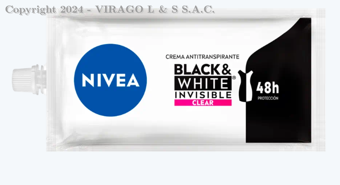 NIVEA DEO CREMA WOMAN BLACK&WHITE X 18UN
