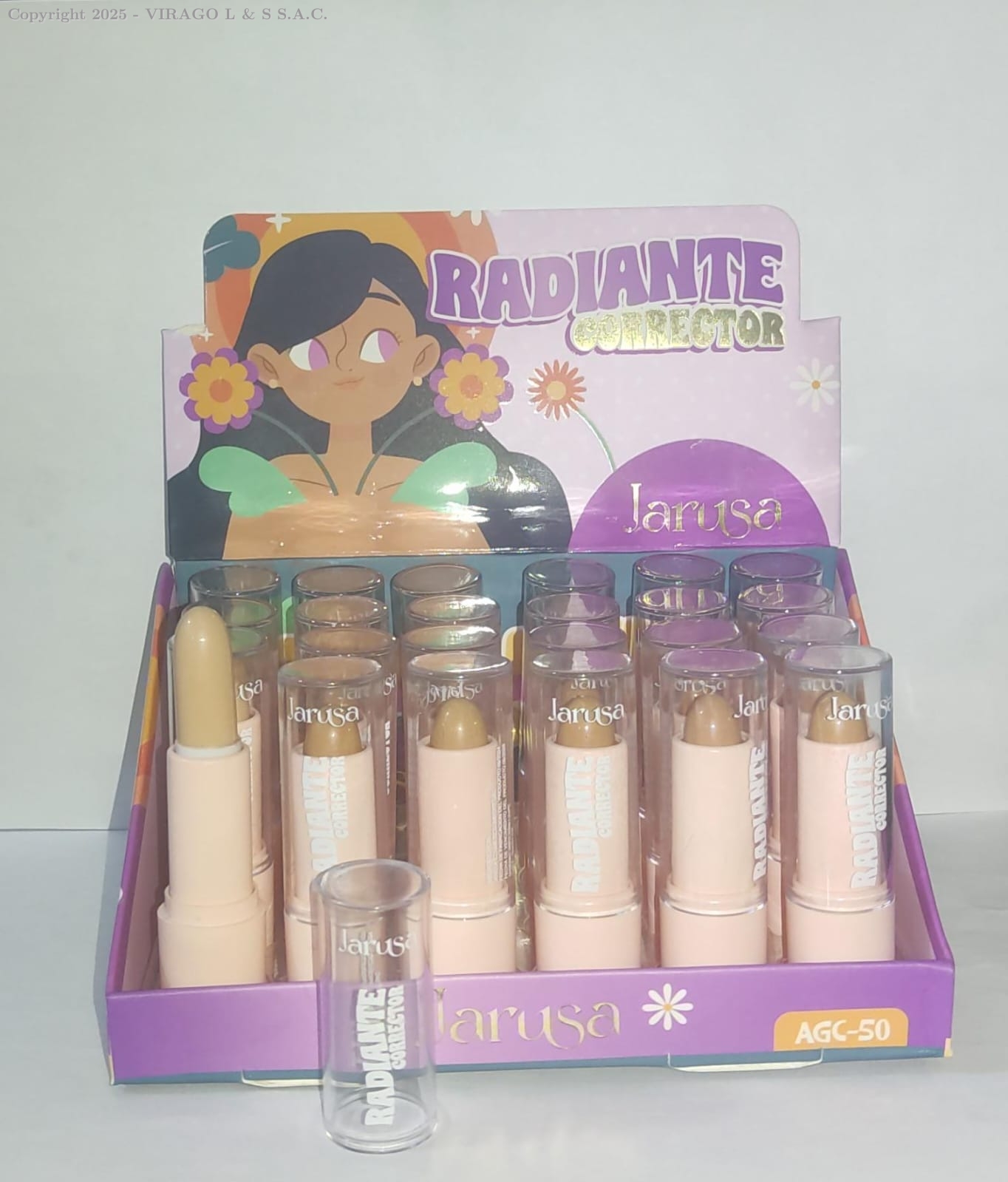 CORRECTOR BARRA RADIANTE JARUSA 