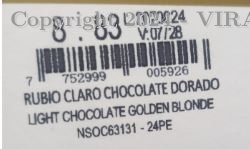  KERACOLOR TINTE 8.83 RUBIO CLARO CHOCOLATE DORADO  X70GR