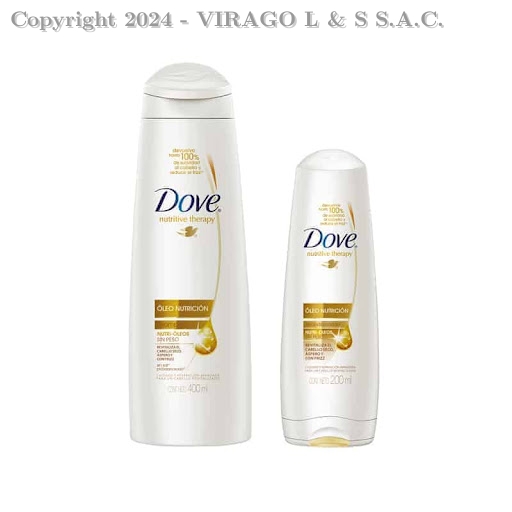SHAMPOO DOVE OLEO NUTRICIÓN SH 400+AC200