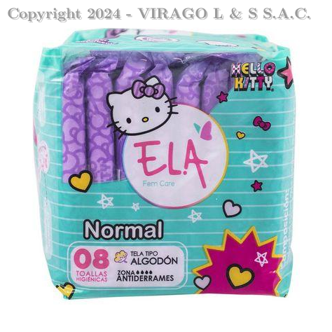 TOALLA ELA NORMALT/ALGODON X10UND
