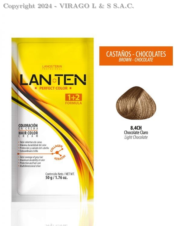 TINTE LANTEN 8.4CH CHOCOLATE CLARO