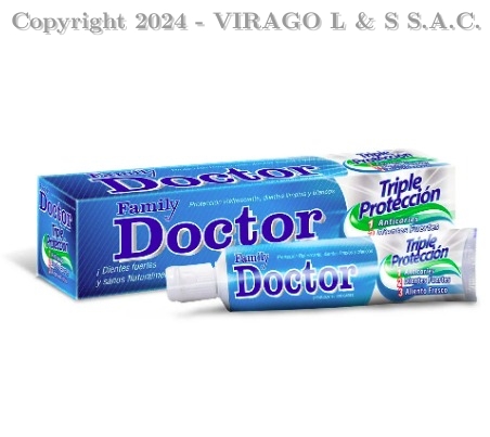 PASTA DENTAL DOCTOR FAMILY TRIPLE ACCION 200ML