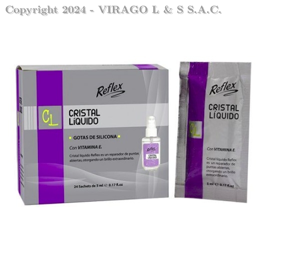 REFLEX CRISTAL LIQUIDO CAJA 24 SACHETS X5M