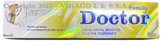 PASTA DENTAL DOCTOR FAMILY SENSITIVE 220 ML