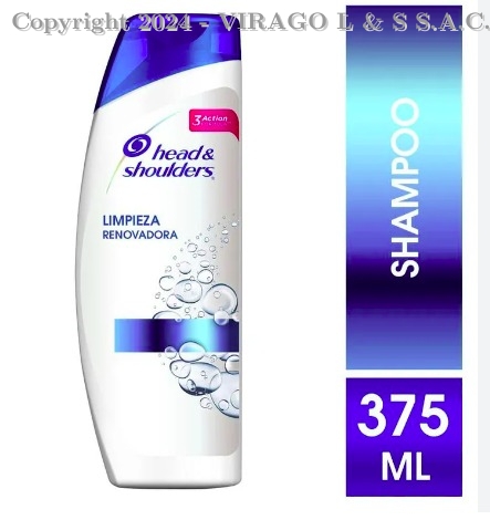 SHAMPOO H&S SH. LIMPIEZA RENOVADORA 375 ML