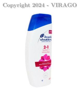 SHAMPOO PANTENE 650 ML SUAVE Y MANEJ. 2-1