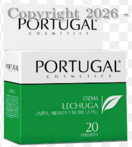 CREMA LECHUGA  PORTUGAL CAJA 10 G C/20 UN.
