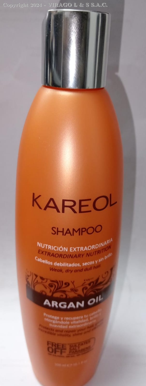 KAREOL SHAMPOO ARGAN OIL X300ML