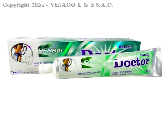PASTA DENTAL DOCTOR FAMILY HERBAL 220 ML