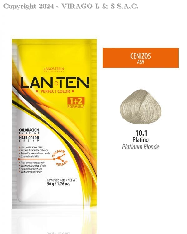 TINTE LANTEN 10.1 PLATINO