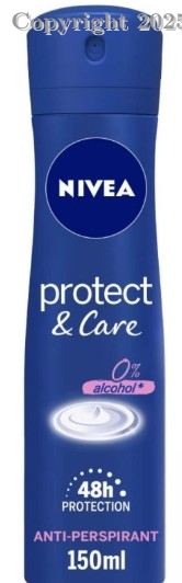 NIVEA  DEO SPRAY  WOMAN PROTECT & CARE 150ML