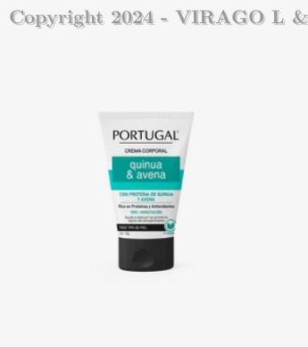 CREMA CORPORAL QUINUA Y AVENA 100 G PORTUGAL