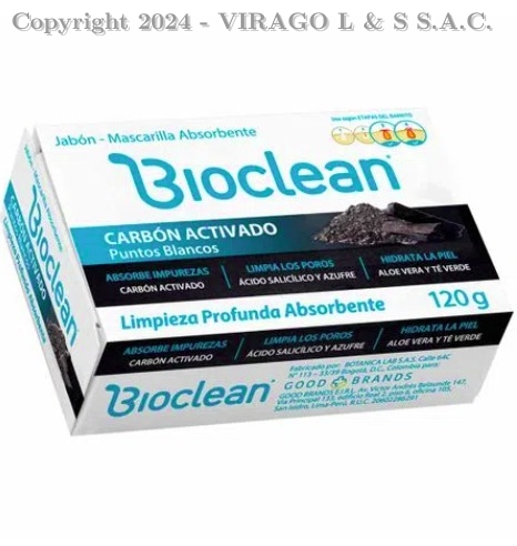 JAB&MASCARA BIOCLEAN CARBON ACTIVADO 120 GR