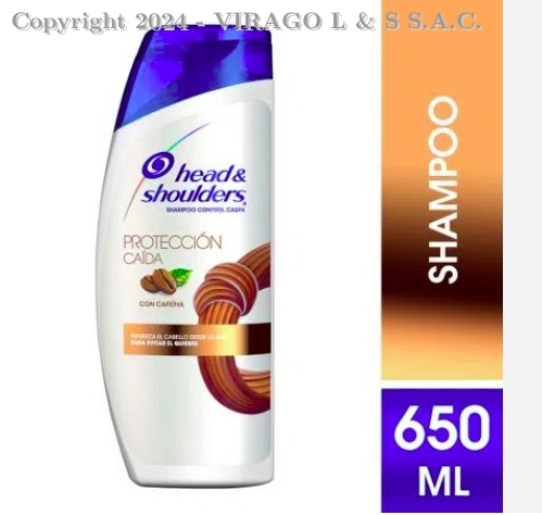 SHAMPOO H&S 650 ML PROTECCION CAIDA