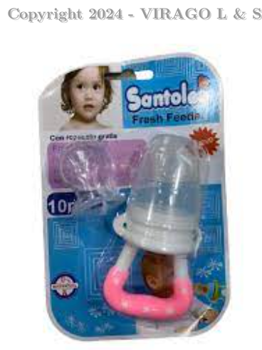 CHUPON PARA FRUTA CON  REPUESTO SANTOLEE