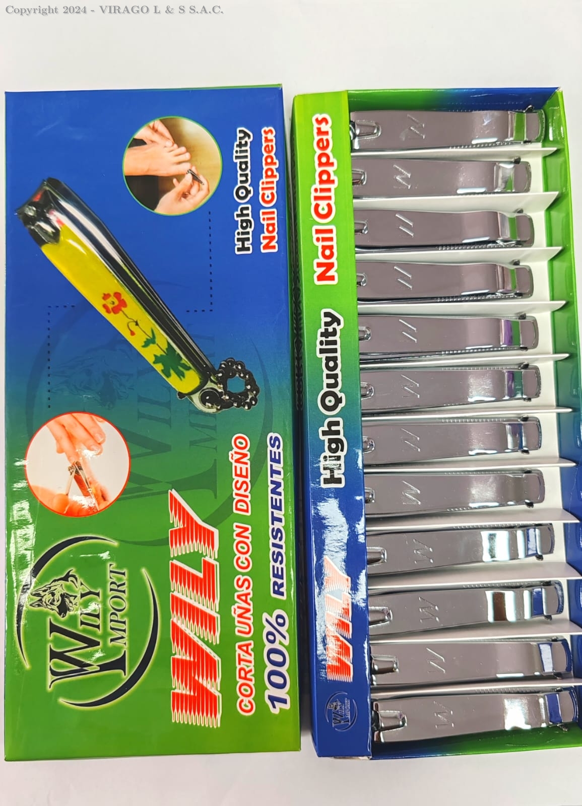 CORTAUÑAS ADULTO X 12 SIN DISENO
