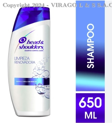 SHAMPOO H&S LIMPIEZA RENOVADORA 650ml