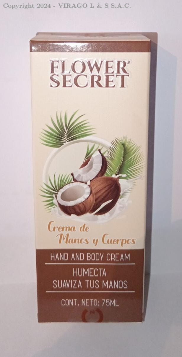 CREMA DE MANOS FLOWER SECRET COCOX75ML