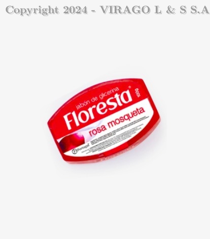 JABON FLORESTA ROSA MOSQUETA 100G S/C