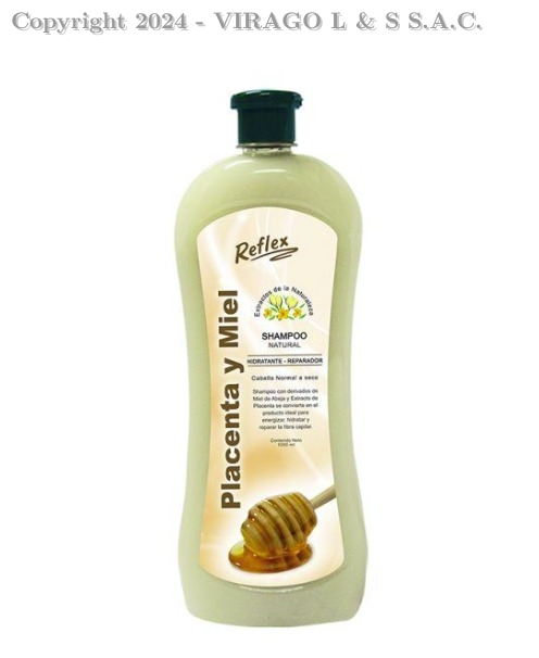 SHAMPOO PLACENTA Y MIEL X 1L REFLEX