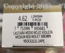  KERACOLOR TINTE- 4.62 CASTAÑO MEDIO ROJO VOLETA X70GR