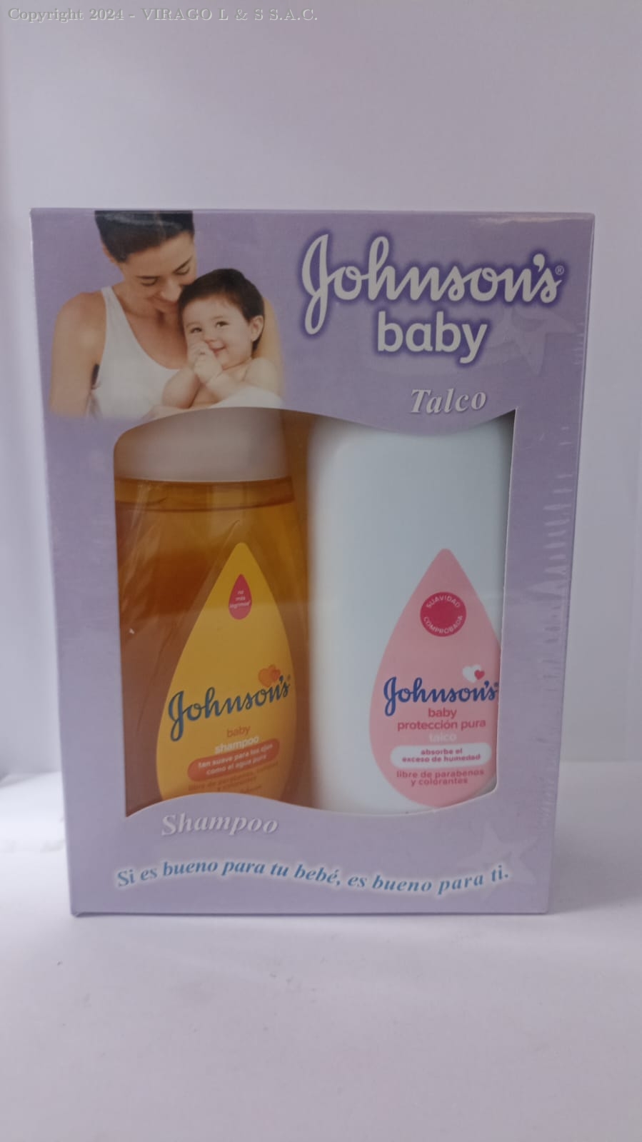 PACK JOHNSON BABY SH*110ML+TAL*100G (PEQUEÑO)12