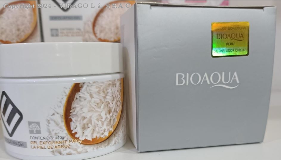 GEL EXFOLIANTE DE ARROZ 140 GR.BIOAQUA