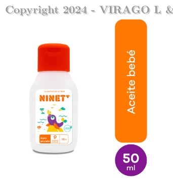 (PACK X6) ACEITE PARA BEBE X50ML NINET
