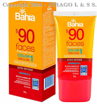 BLOQUEADOR BAHIA FACES COLOR 1 TUBO 60GR