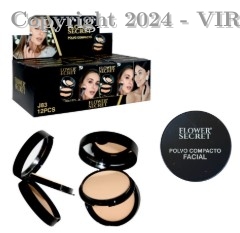 POLVO COMPACTO FACIAL +ESPONJA FLOWER SECRET
