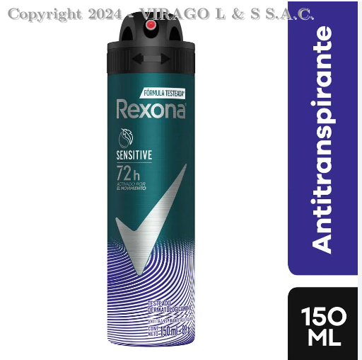 REXONA MEN SENSITIVE HOMBRE DEO 150ML