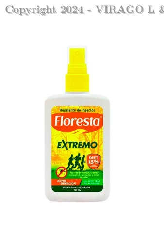 REPELENTE FLORESTA EXTREMO LOCION SPRAY 15?ET 120 ML