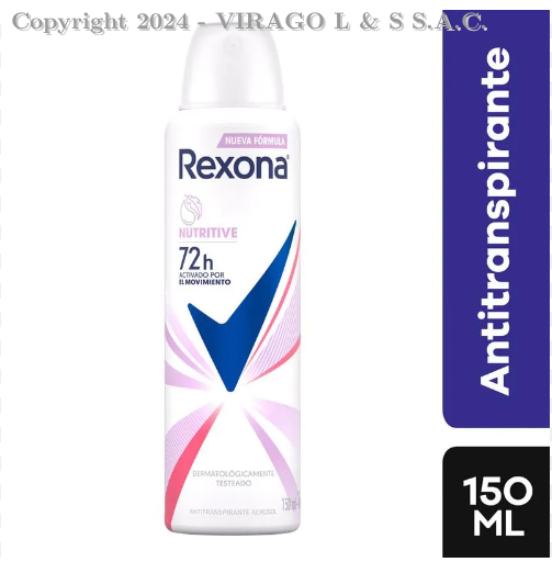 REXONA DEO NUTRITIVE X150ML