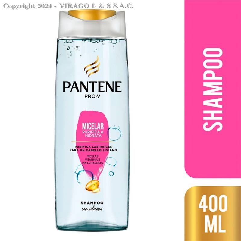 SHAMPOO PANTENE SH. MICELLAR 400 ML