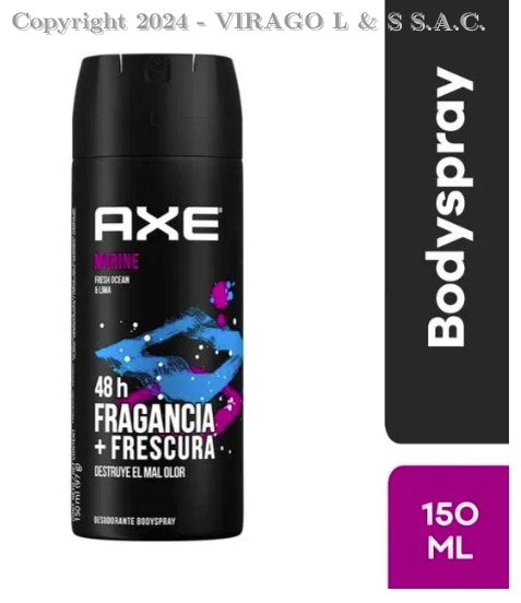 AXE AER MARINE FRESH 48H 150ML