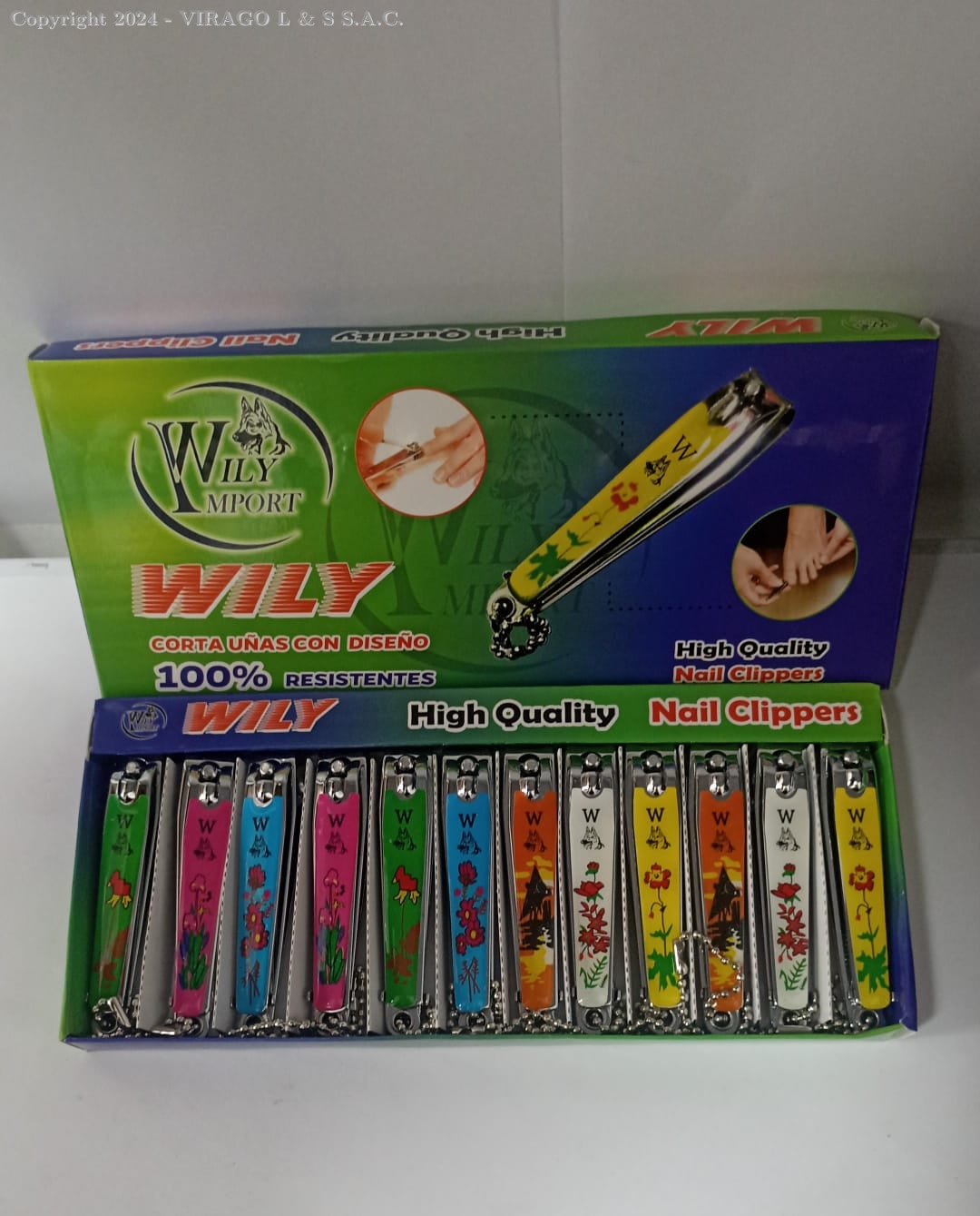 CORTAUÑAS ADULTO WILY X 12