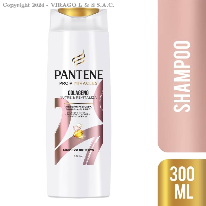 SHAMPOO PANTENE COLAGENO X300ML