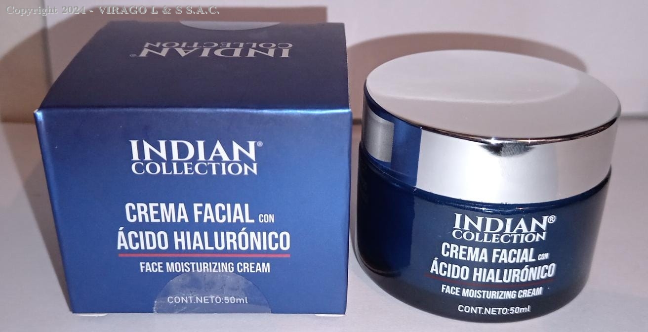 CREMA FACIAL ANTIEDAD   INDIAN COLLECTION  X50ML