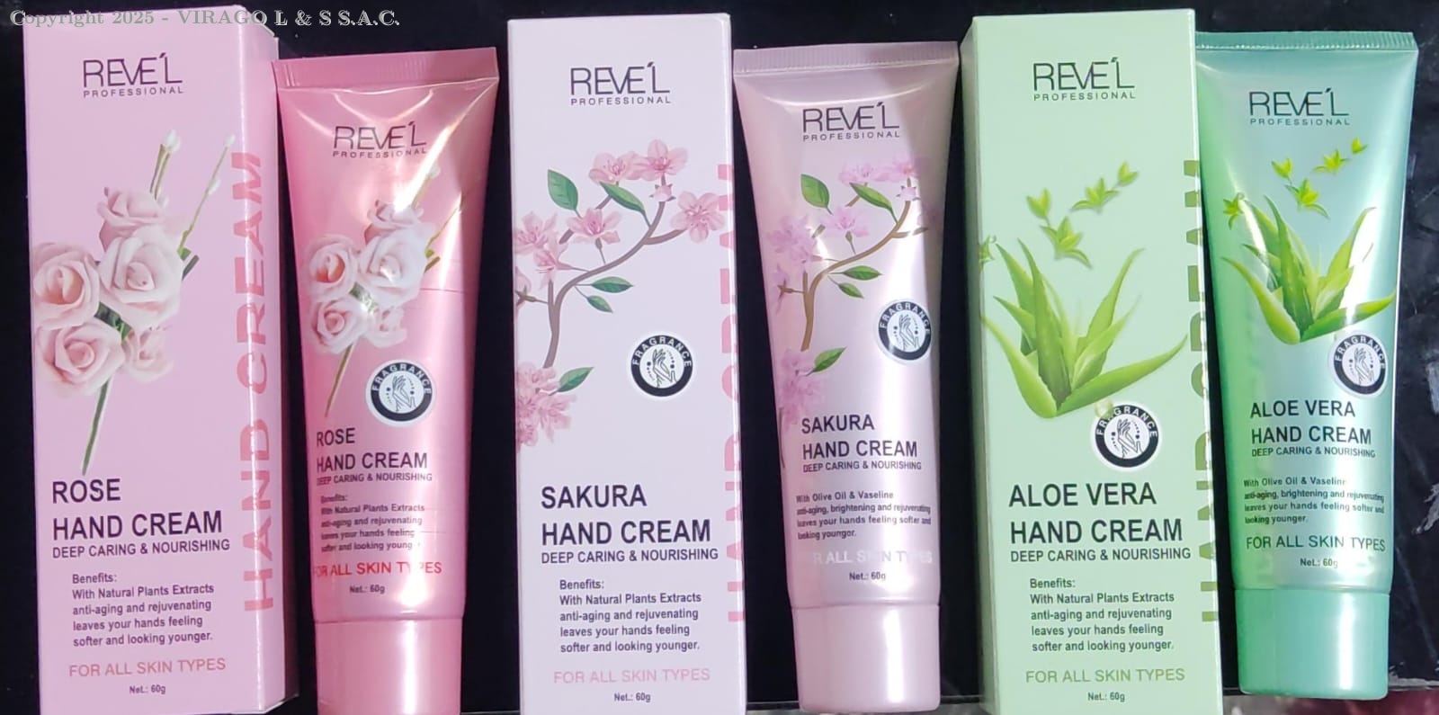 CREMA DE MANOS REVE L- PROFESIONAL 60G